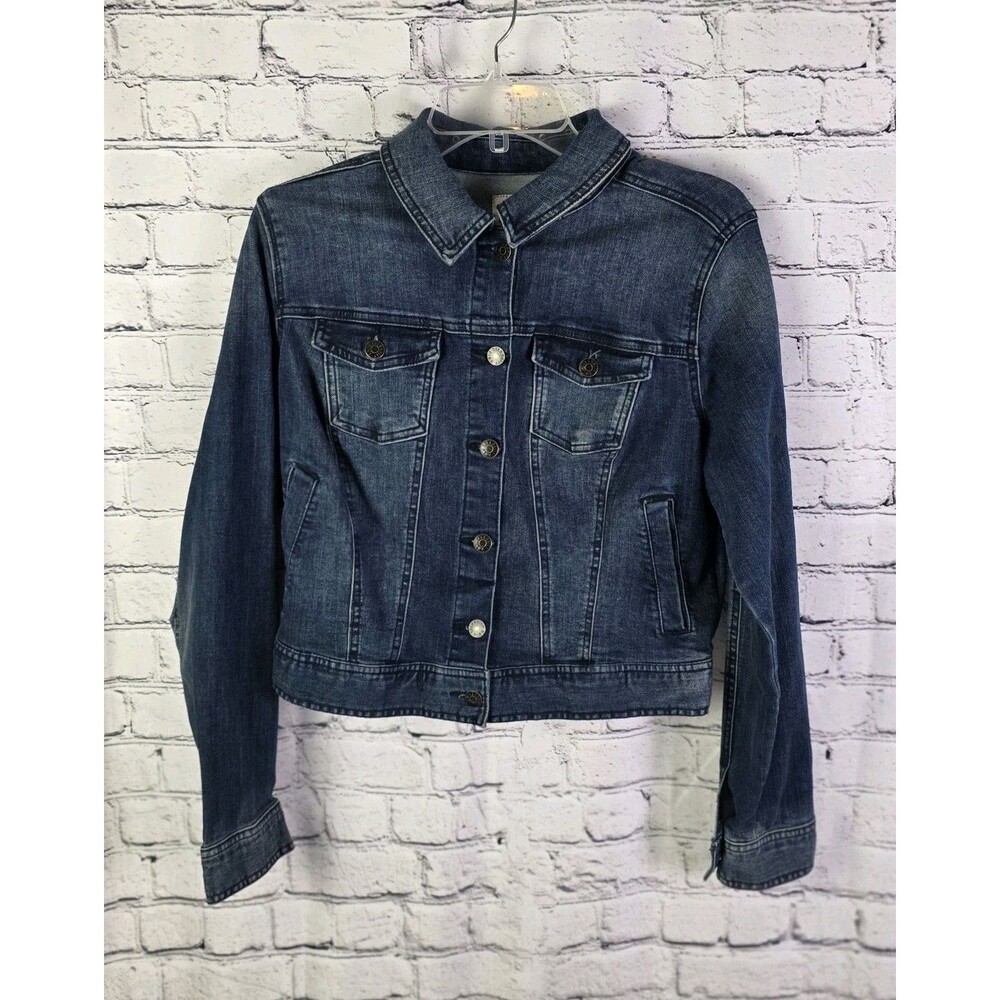 Celebrity Pink Women's Large Blue Button Up Jacket